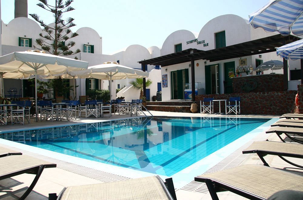 Scorpios Beach Monólithos Exterior photo